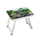 Desenli Çocuk Katlanabilir Masa Erkek
