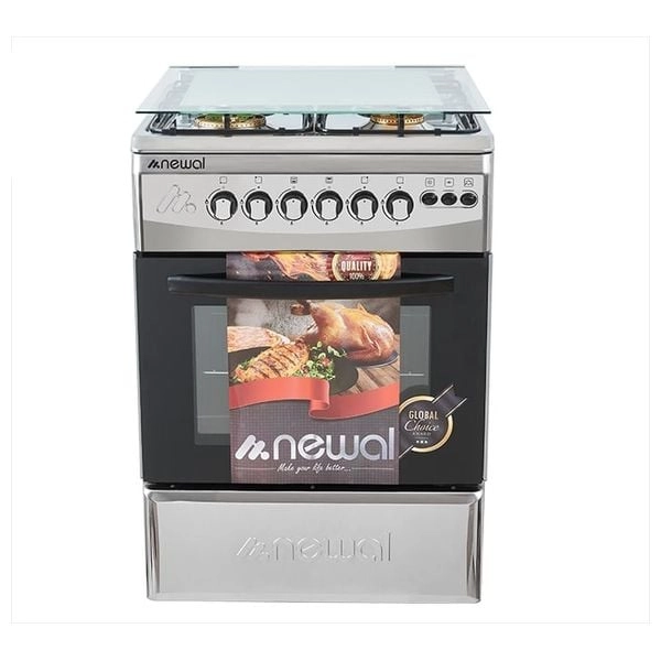 Newal 60x60 Gazlı Solo Fırın Silver