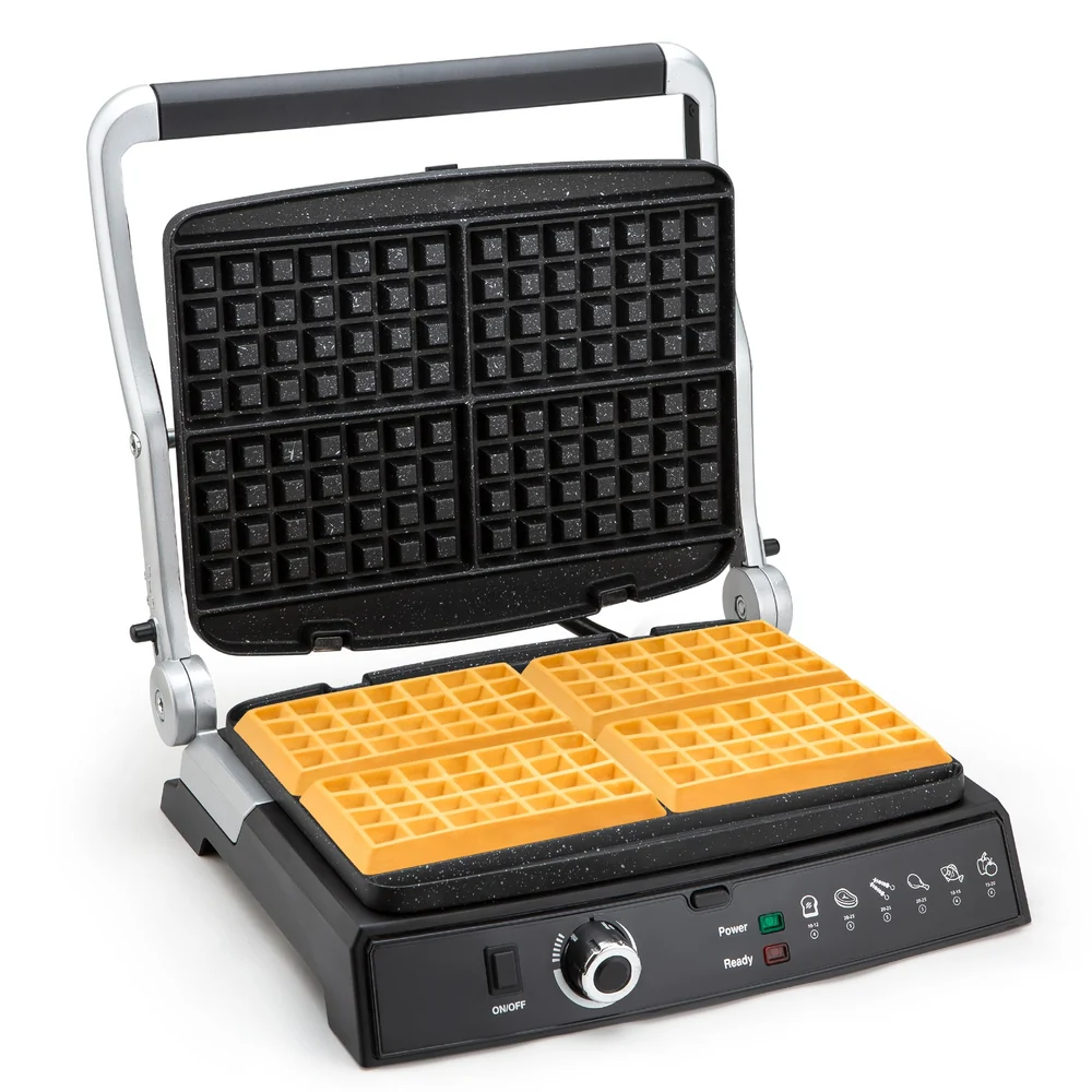 King Waffle Master Izgara Tost ve Waffle Makinesi