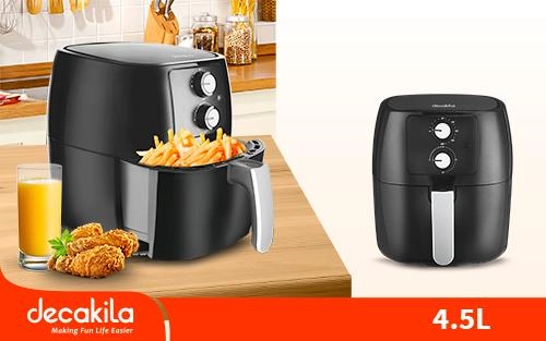 Decakila Buharlı Air Fryer 4.5 LT