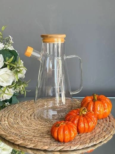 Borosilikat Cam Yağdanlık 900 ML