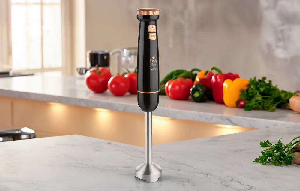 King Boden Plus El Blenderı Siyah-Bakır