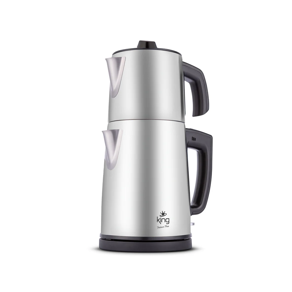 King Tealuxe Plus Çelik Çay Makinesi İnox