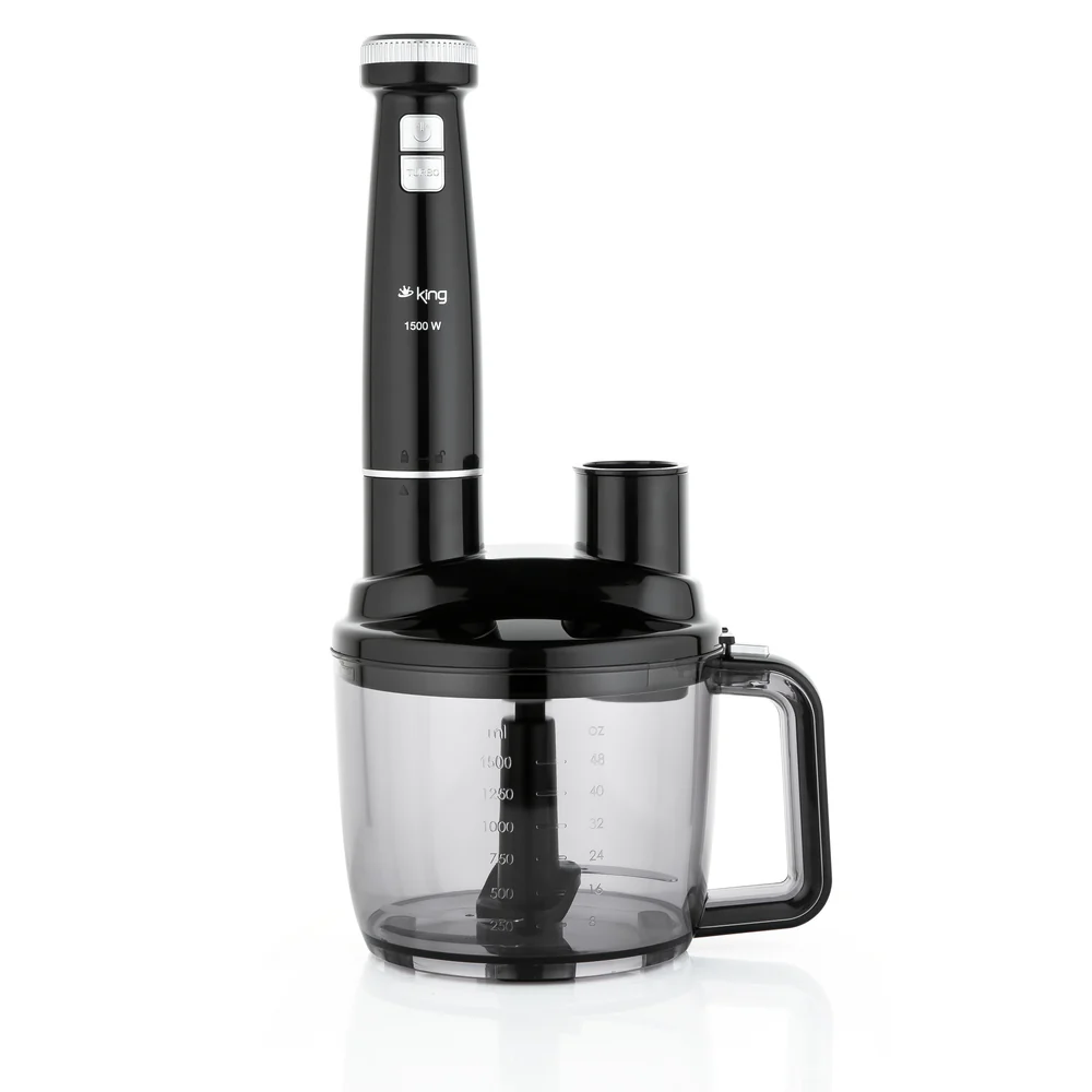 King Bodie Plus Blender Seti Siyah - Gümüş