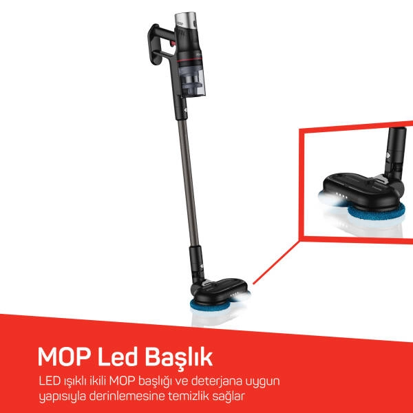 Arzum Magic Clean Flexbin Dikey Şarjlı Süpürge İstasyonlu