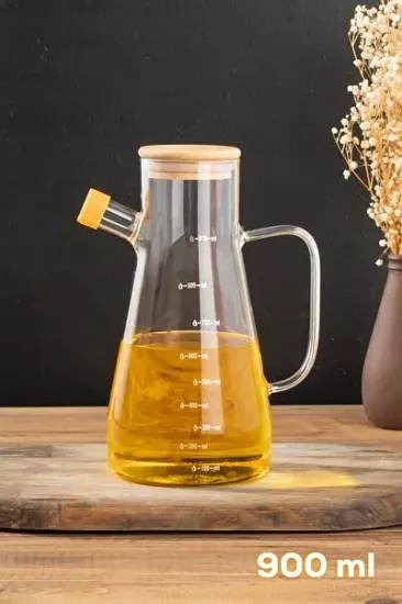 Borosilikat Cam Yağdanlık 900 ML