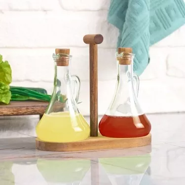 Mien 2’li Standlı Yağdanlık Seti