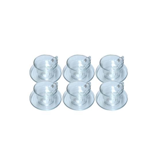 Deli Glass Çay Seti Desensiz