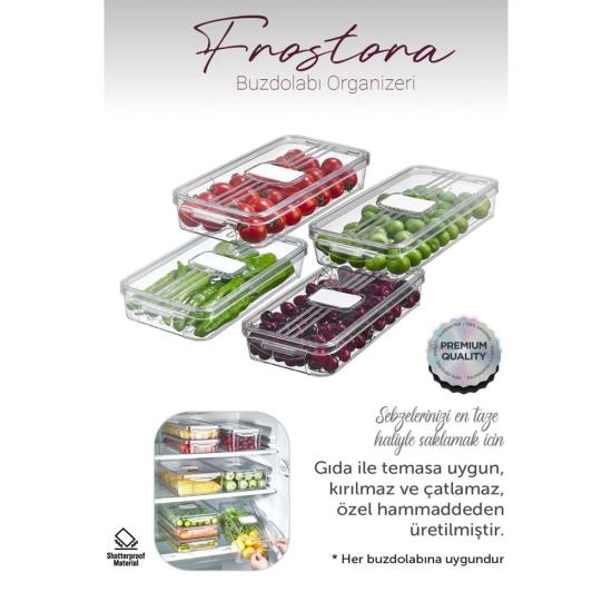 Frostora Buzluk Organizeri 2 Lt. (Şeffaf)