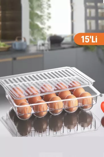 15 Bölmeli Yumurta Organizeri MLNHM