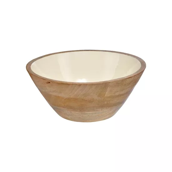 Mango Ağacı Kase 25 cm Krem