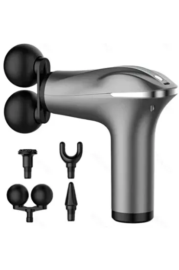 Titreşimli Masaj Aleti 4 Başlıklı 6 Hız Ayarlı