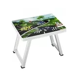 Desenli Çocuk Katlanabilir Masa Erkek