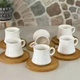 Paçi Bambu Altlıklı Fincan Seti POR:101089