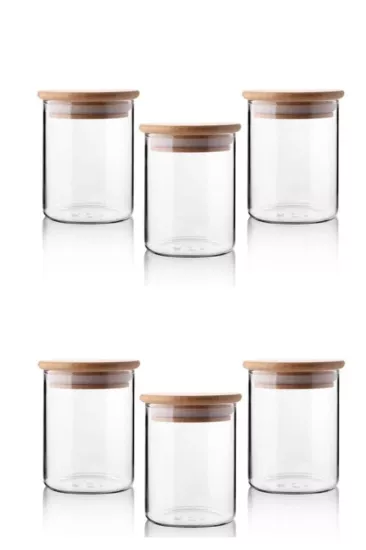 6’lı Cam Baharatlık 200 ML