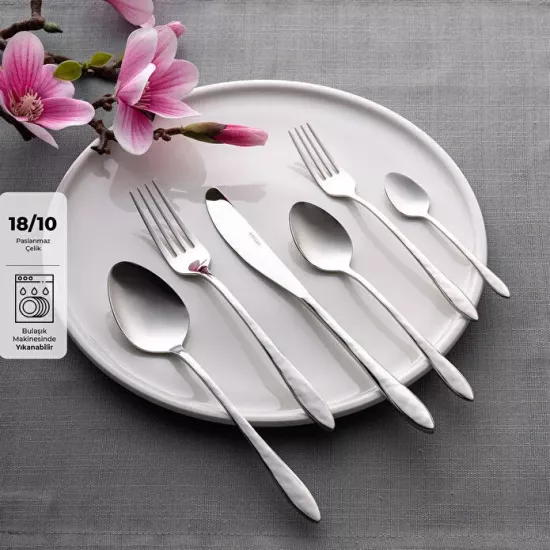 Emsan Sandal 72 Parça Çatal Kaşık Bıçak Takımı