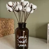 Home Sweet Home Pamuklu Dekoratif Vazo