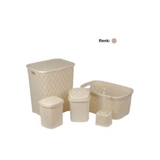 Ada Çeyiz Set Krem Renk