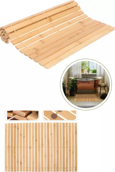 Bambu Çubuk Paspas 60x40 cm