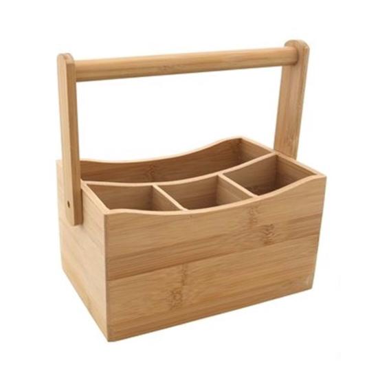 Bambu Vintage Kaşık Sepeti