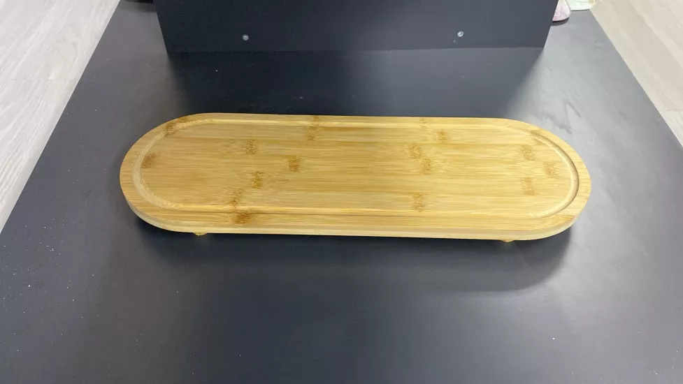 Bambu Ayaklı Sunumluk Stant