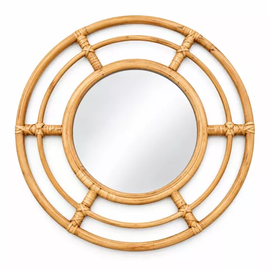 Ayna Rattan Yuvarlak