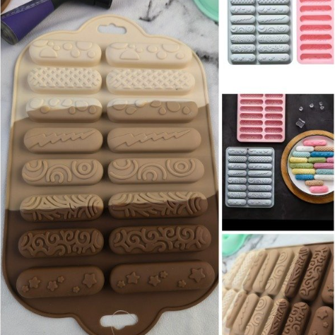 Çubuk Silikon Muffin Kalıbı 16’lı