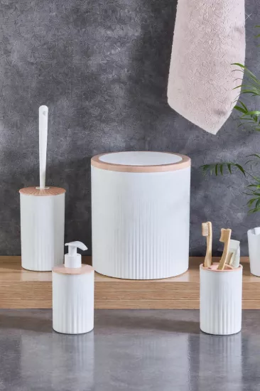 Vichy 4 Parça Banyo Seti Beyaz