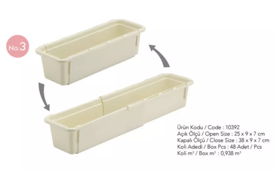 Kayar Çekmece İçi Organizer No 3