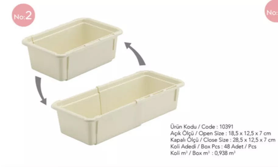 Kayar Çekmece İçi Organizer No 2