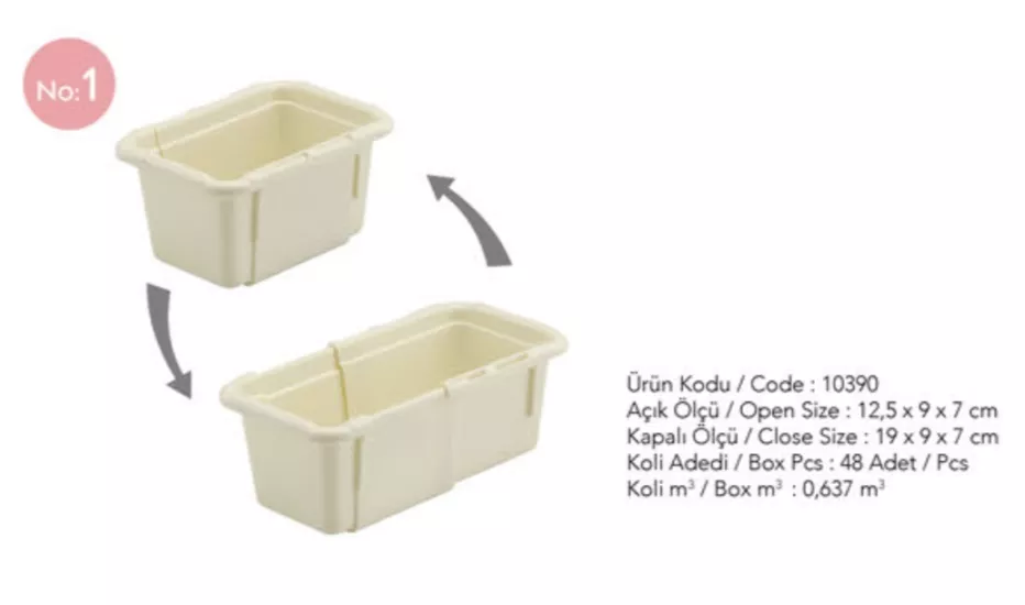 Kayar Çekmece İçi Organizer No 1