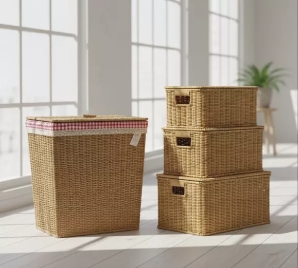 Çamaşır Sepeti ve Organizer Seti