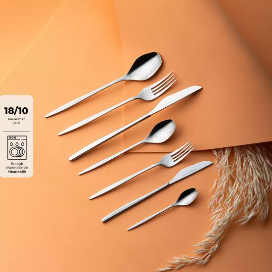 Emsan Alisa 84 Parça Çatal-Kaşık-Bıçak Seti