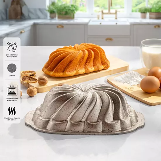 Emsan Golden Flora Kek Kalıbı
