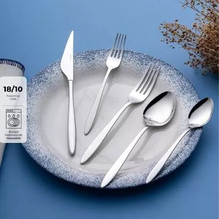 Emsan Yakamoz 60 Parça Çatal&Kaşık&Bıçak Seti