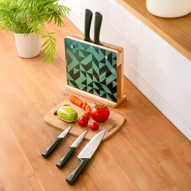 Emsan Art Bıçak Seti Yeşil