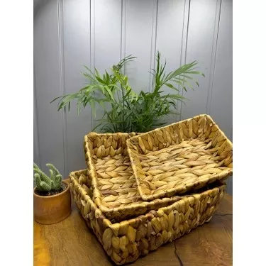 Hasır Sepet 3’lü