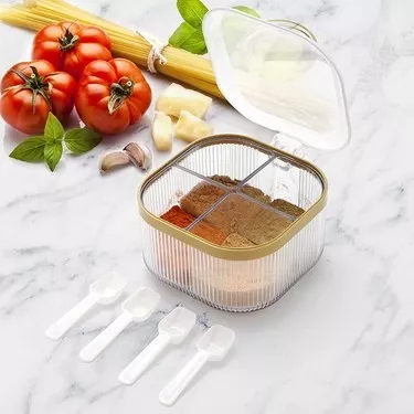 Herborn 4’lü Kaşıklı Baharatlık