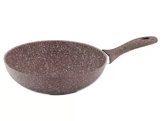 Saflon 28 cm Granit Wok Tava