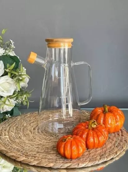 Borosilikat Cam Yağdanlık 900 ML