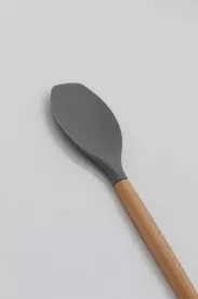 Bambu Saplı Silikon Servis Kaşığı