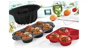 Okyanus Silikon Muffin 4’lü Kek Kalıbı