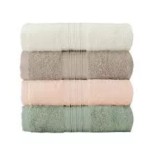 Bambu Maxwell Havlu 4 Parça Havlu Seti 70x145