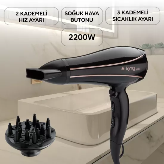 King Malin Saç Kurutma Makinesi