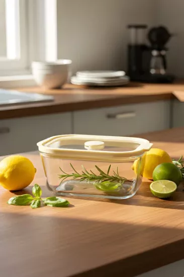 Luca Mia Cam Saklama Kabı 470 ML