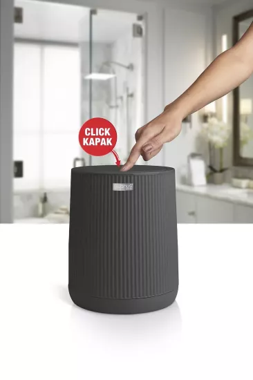 Nida Çöp Kovası Antrasit