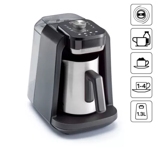 Arzum Okka Rich Pro Plus Sutanklı Türk Kahvesi Makinesi Krom