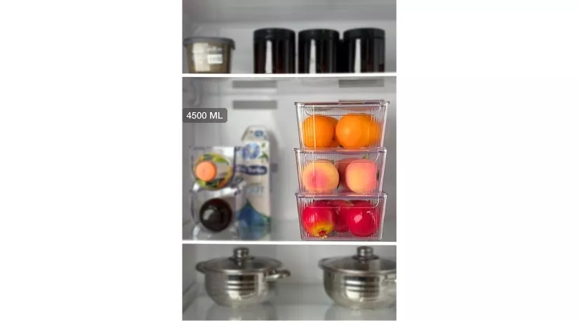 Kapaklı Buzdolabı Organizeri Maxi No:2