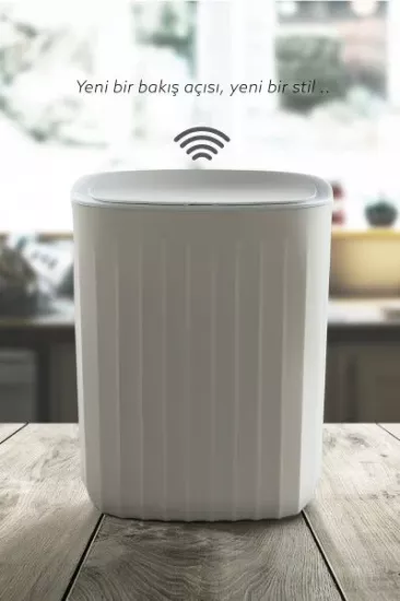 Okyanus Sensörlü 12Lt Çöp Kovası