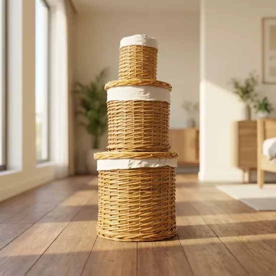 Patates Soğan Sarımsaklık Sepetleri 3’lü